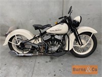 1942 Harley Davidson Motorcycle