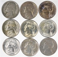 Jefferson Nickels - Earlier / Nicer Coins (9)