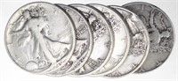 Walking Liberty Half Dollars (6)