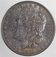 1887/6 Morgan Silver Dollar (Rarer VAM)