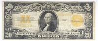 1922 $20 Gold Certificate (FR1187)