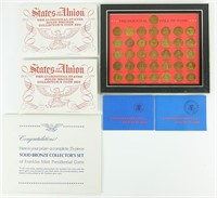 Shell President & Colonies Complete Coin Sets