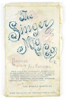 Singer MFG Picture Cards For World Costumes