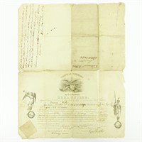 1828 Military Appointment Vermont