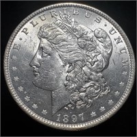 1897 Morgan Dollar - Sharp BU