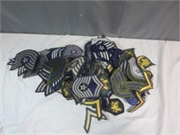 Giant Lot of 171 U.S. Military Patches