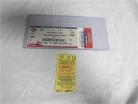 2009 Washington Nationals Baseball Ticket Stub