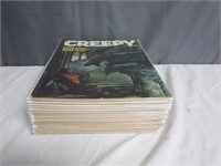 16 Vintage Creepy Magazine Issues 1960s-1980s