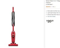 DirtDevil Corded Handheld Stick Vacuum Cleaner