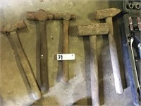 (5) Shop Hammers