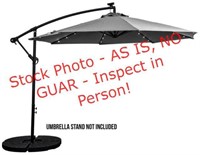 SunRay 10 ft. Aluminum Solar Umbrella