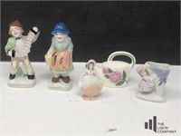 2 Occupied Japan Figurines and Others