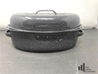 Covered Oval Roasting Pan
