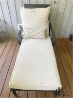 Reclining Patio Chaise  Lounge
