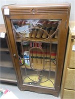 An Art Modern Glazed Bookshelf, Circa 1940