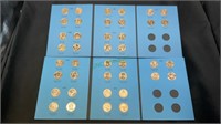 Coins - Presidential Golden Dollar set, 40 coins,