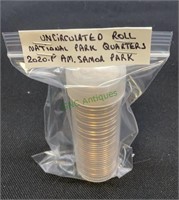 Coins - one roll of uncirculated National Park