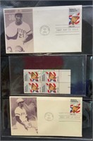 Roberto Clemente Mint Plate block of four - with