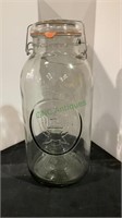 Ball Ideal Mason jar - large size with lid. 16
