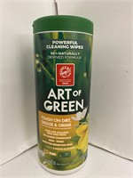 (8x bid) Art of Green 35 Ct Cleaning Wipes