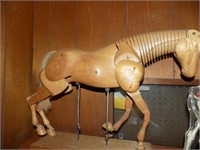 wood horse