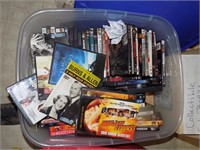 tote of DVDs over 50
