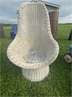 Wicker Chair. Solid Condition