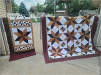 Handmade Quilt & Runner