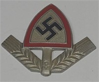 WWII German RAD Enlisted Cap Badge