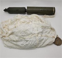 WWII US 23lb Frag Bomb w/ Parachute