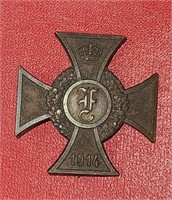 WWI 1914 Friedrich Cross 1st Class Germany Anhalt