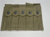 WWII US Army Thompson 5 Cell Magazine Pouch