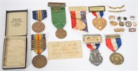 WWI 26th Div 102nd Inf  Co. G Named Medal Group