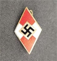 WWII German Hitler Youth Pin