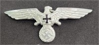 WWII German NSKOV Hat Badge Eagle