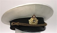 Russian Naval Officer Visor Hat