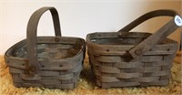 Longaberger Small and Medium Berry Baskets
