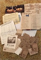 Old Longaberger pamphlets and Brochures