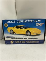 The Franklin Mint 2003 Corvette 1:24 Die Cast