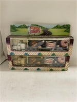(2) Dunkin Donuts Tractor Trailor Die Casts