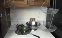 Stainless Colander and produce basket