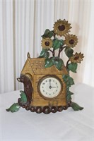 ANTIQUE SETH THOMAS CAST IRON CLOCK