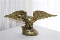 SOLID BRASS EAGLE FIGURINE