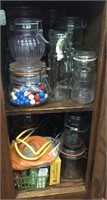 Bale top storage jars