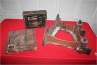LOT OF ANTIQUE INDUSTRIAL MOLDS
