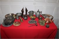 LARGE LOT OF ASSORTED METAL PIECES