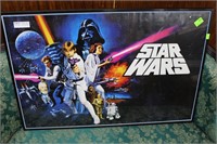 Star Wars framed poster, 36” x 24”