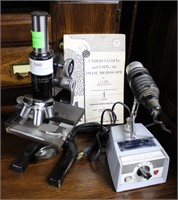 Vintage Bausch & Lomb Optical Co. microscope &