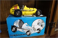 1998 Nylint Thimble Drome yellow #19 racer