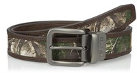 Realtree mens Reversible Belt With Camo Inlay
